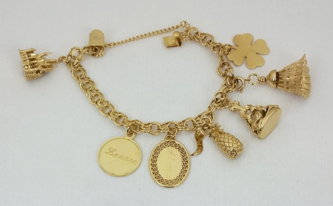 Vintage charm bracelets